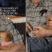 Video: Golden Retriever Puppy Reacts to Grandpa Talking to Her