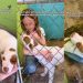 Shelter Dog Is Comforted by a Kind Little Girl With Snuggles & Kisses