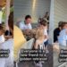 Golden Retriever Puppy Keeps Strangers Busy at Restaurant Greeting Everyone He Sees