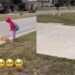 Golden Retriever Pup Can’t Find Her Tiny Human, Then Those Little Legs Go Turbo